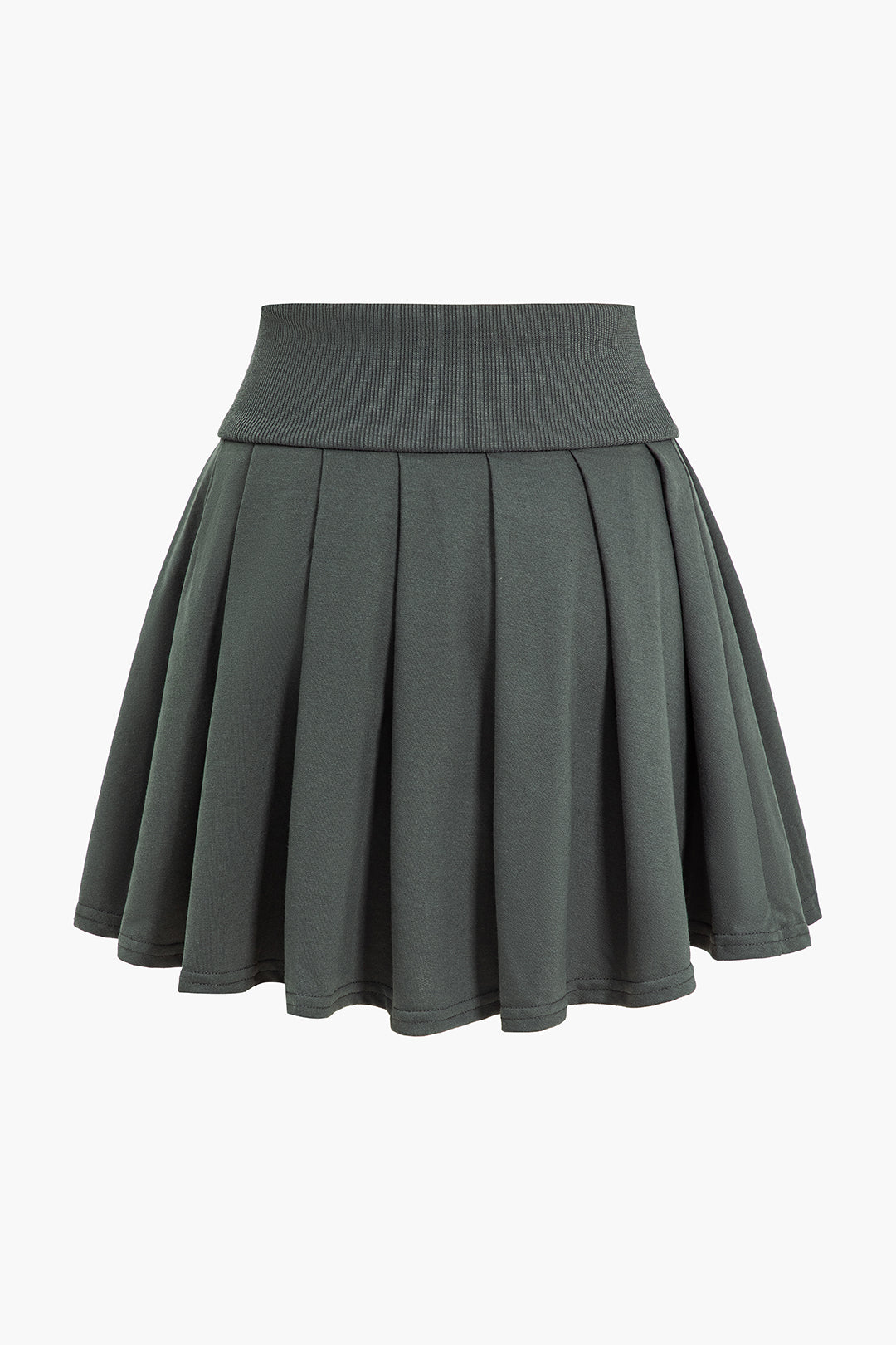 Long Sleeve Top And Pleated Skirt Set