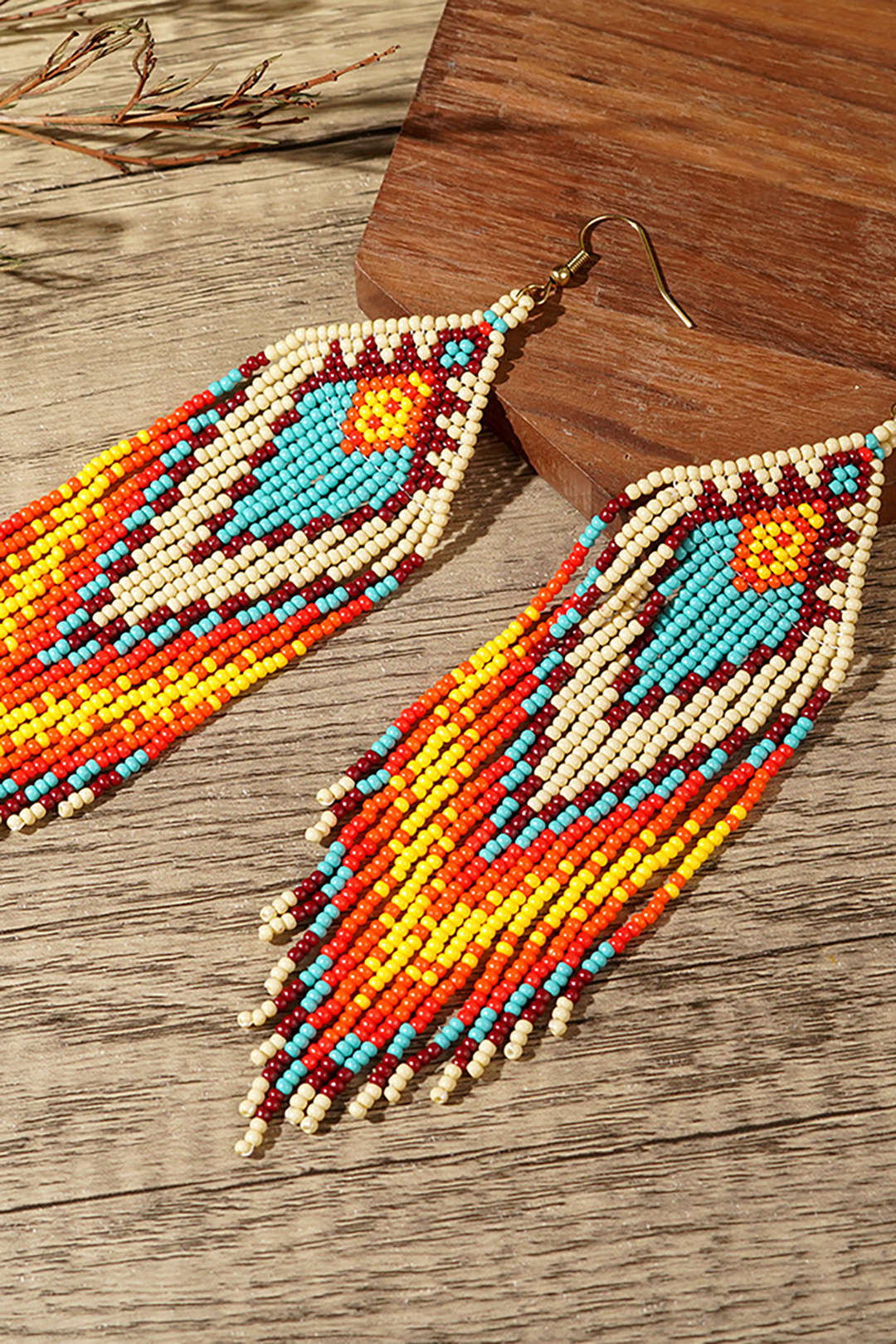 Retro Bohemian Colorful Earrings