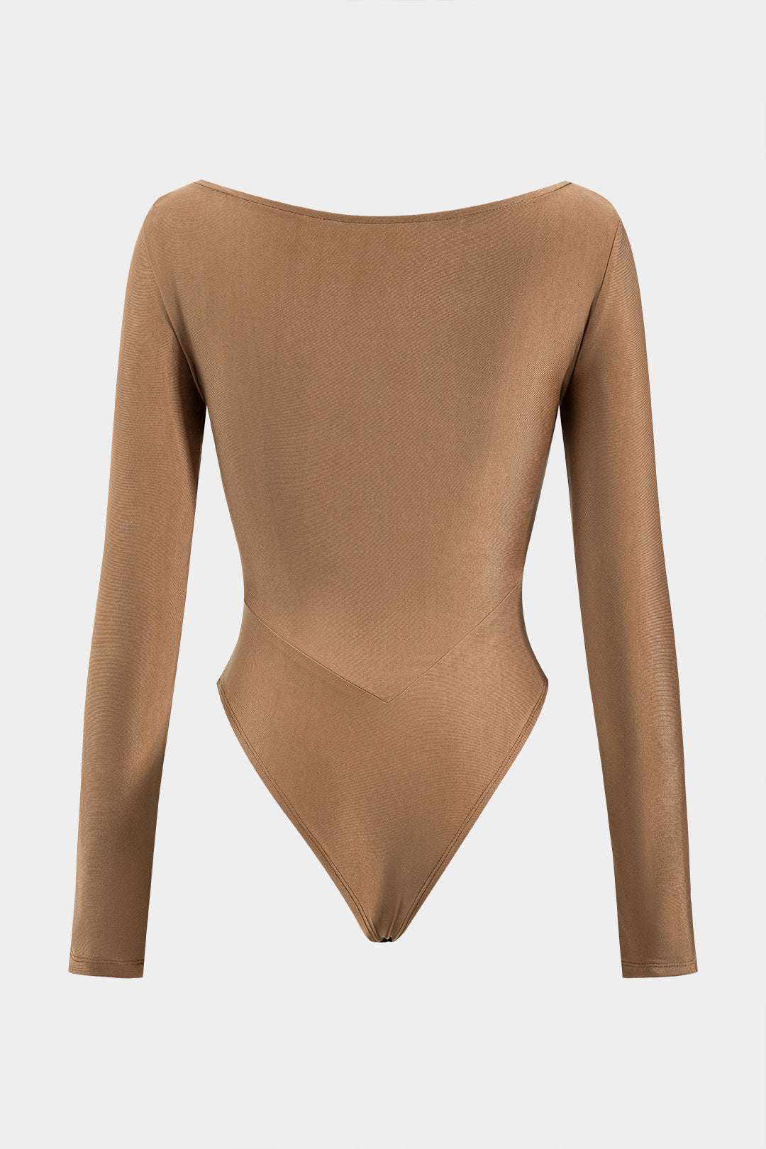 Cut Out Ruched Long Sleeve Bodysuit