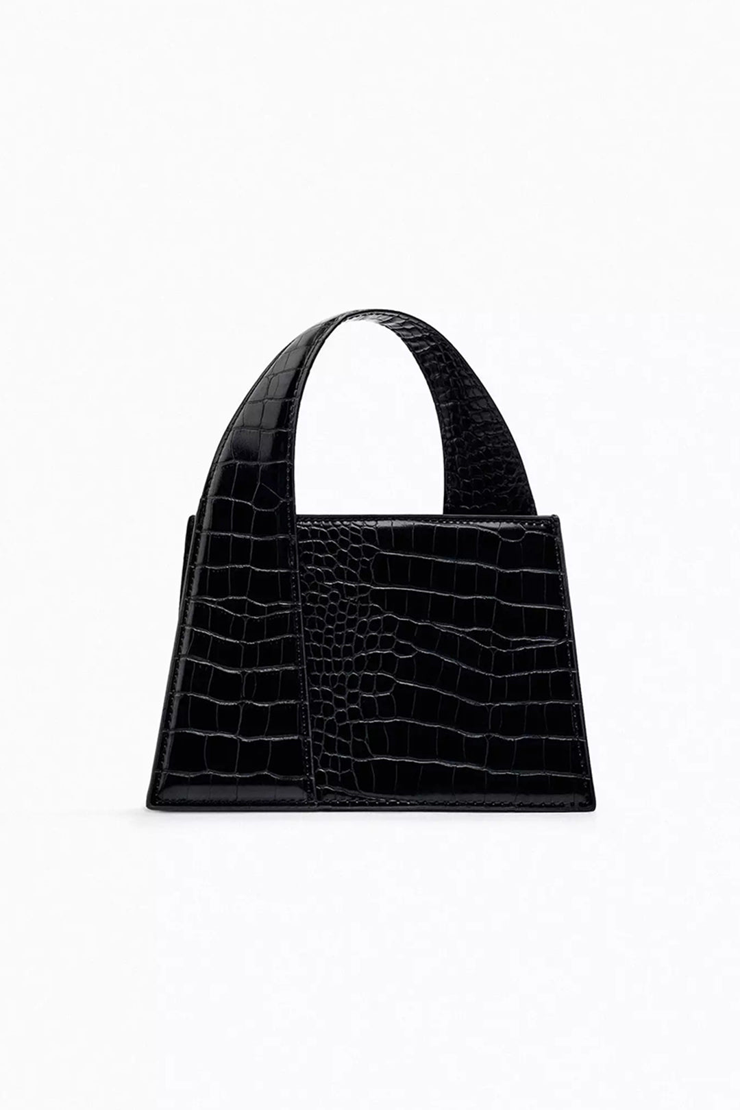 Crocodile Pattern Square Tote Bag