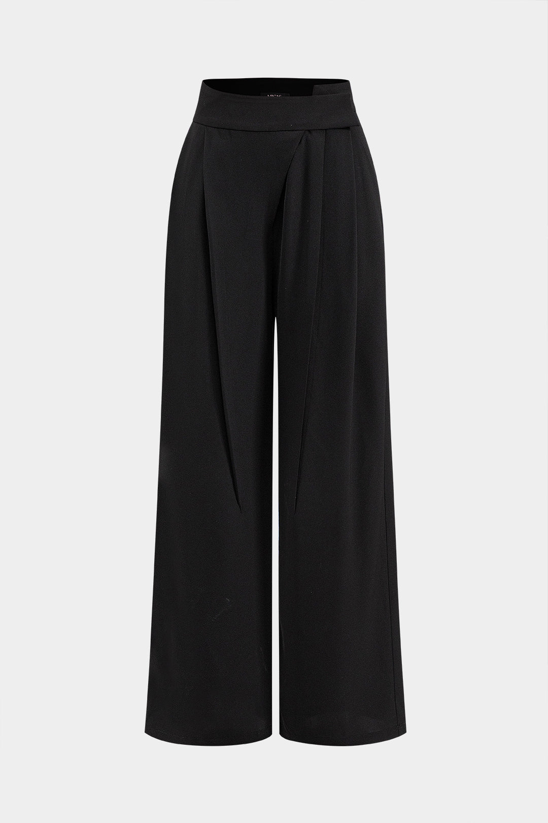 Twill  Asymmetrical Trouser