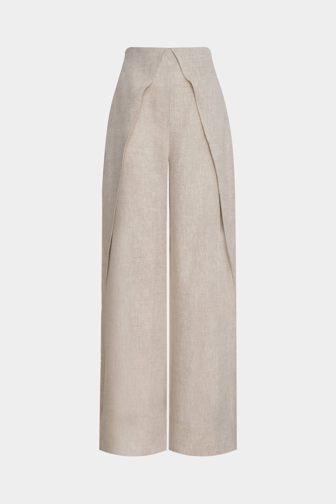 Linen Pocket Zipper Trousers