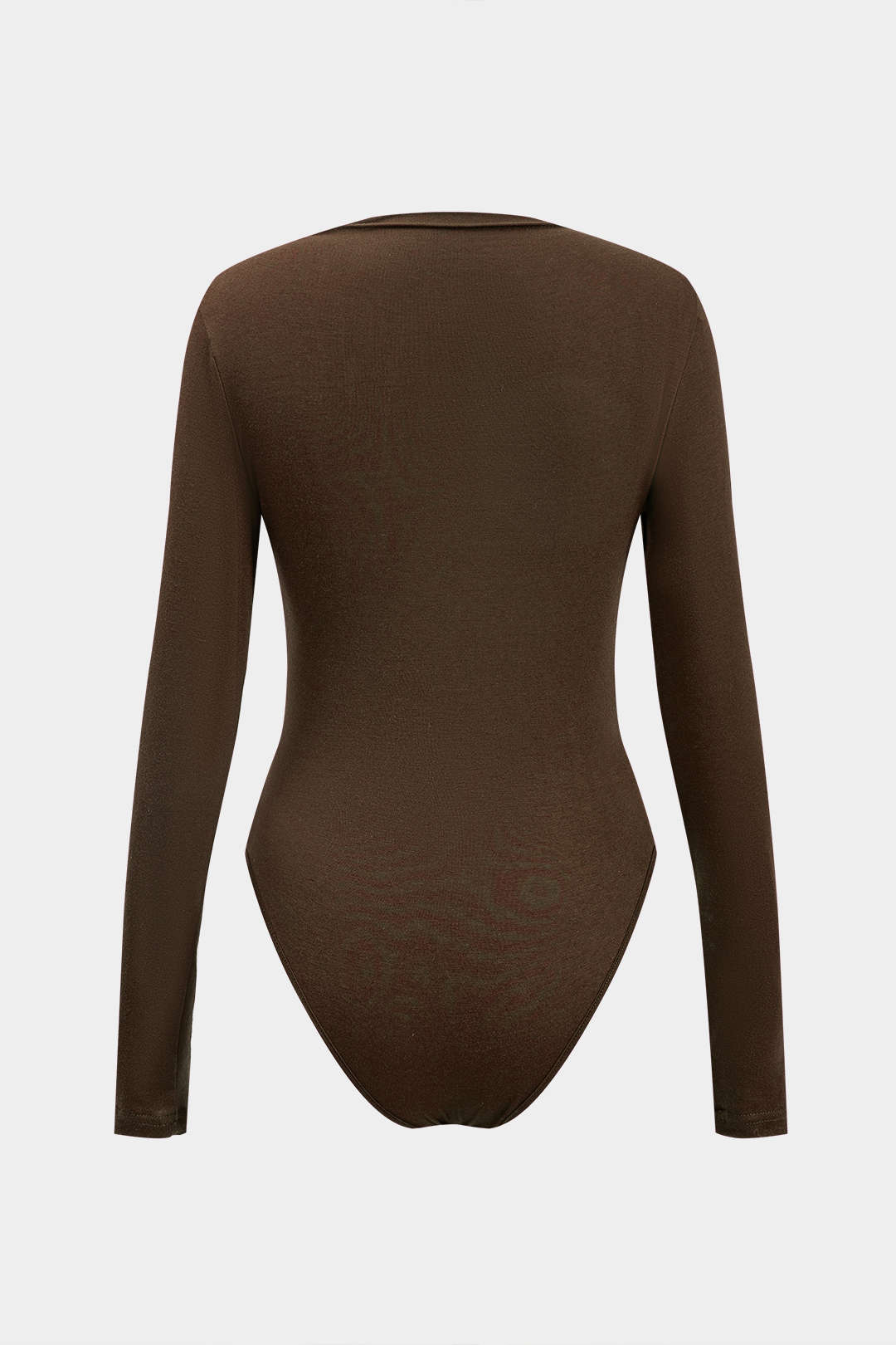 Knit Ruched Long Sleeve Bodysuit