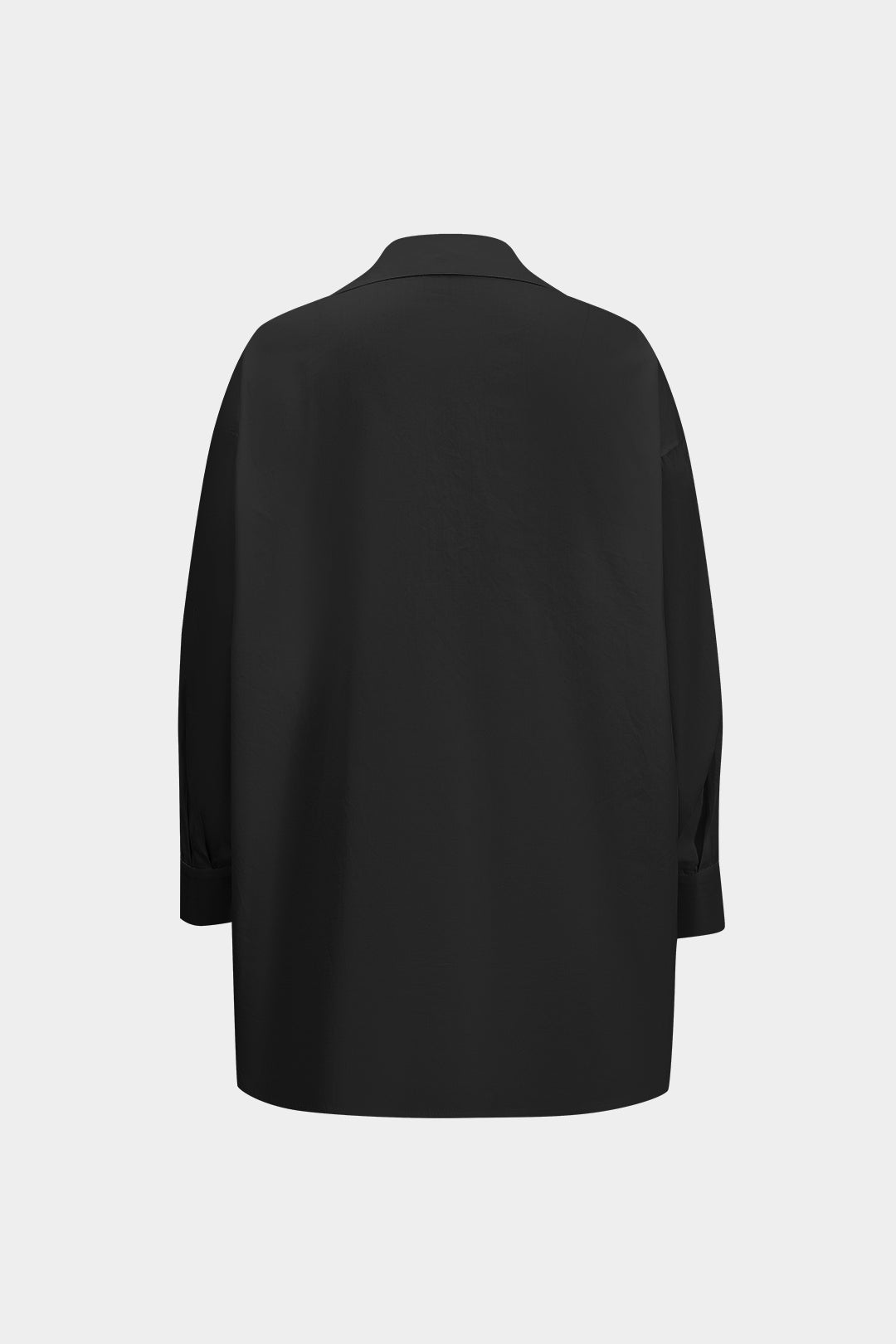 Metal Button Long-Sleeve Shirt