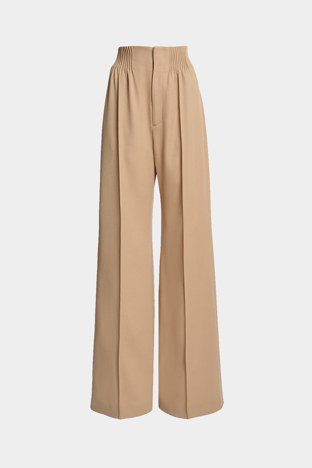 Ruched Wide Leg Trousers