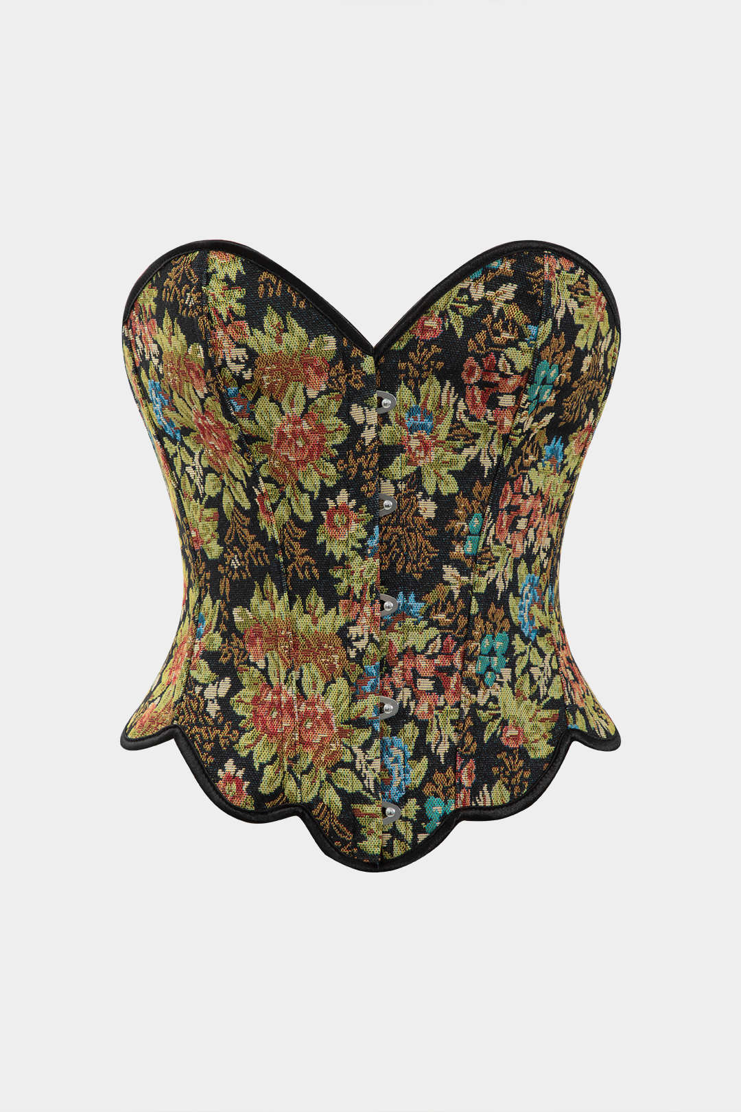 Jacquard Tie Back Tube Top