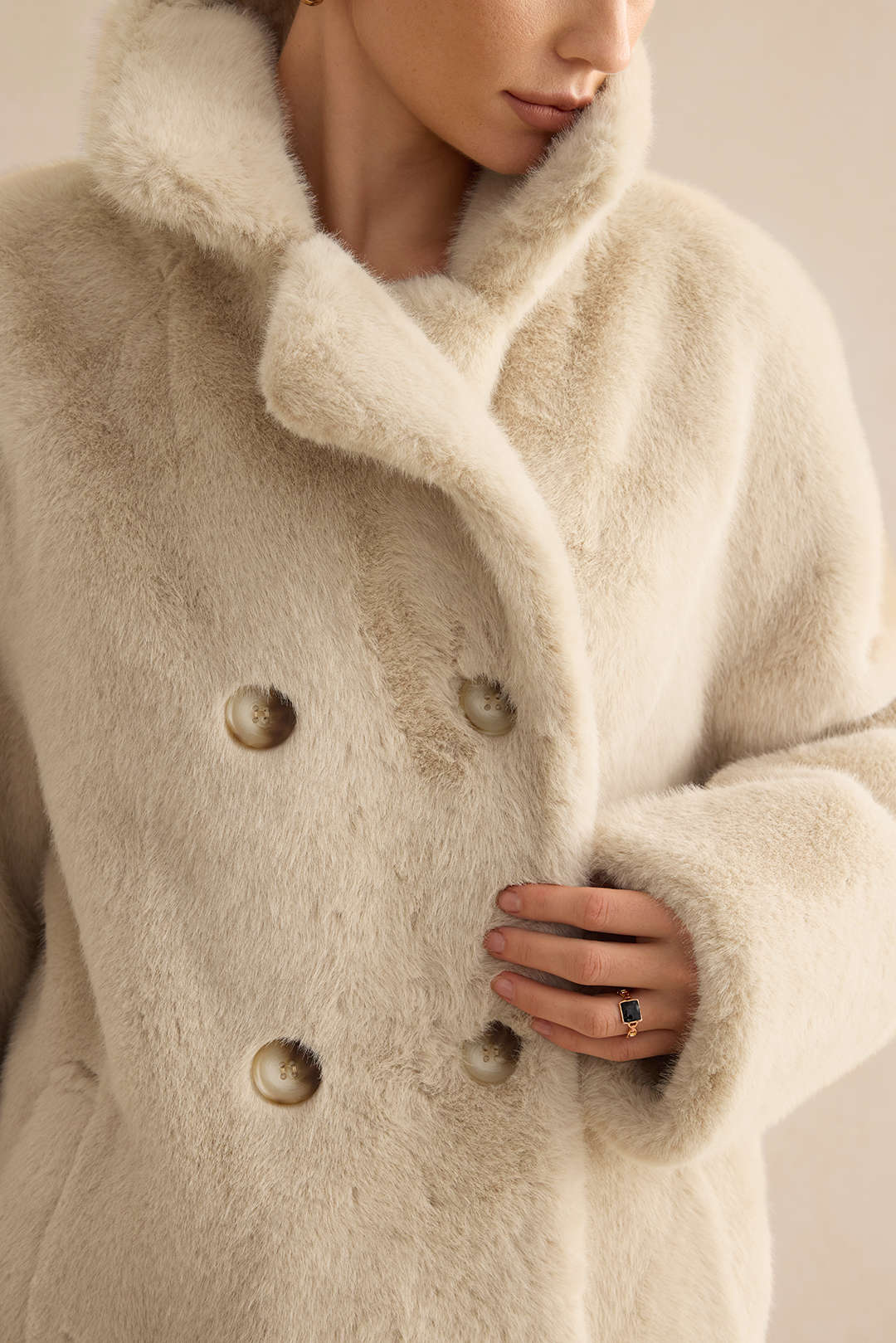 Faux Fur Coat