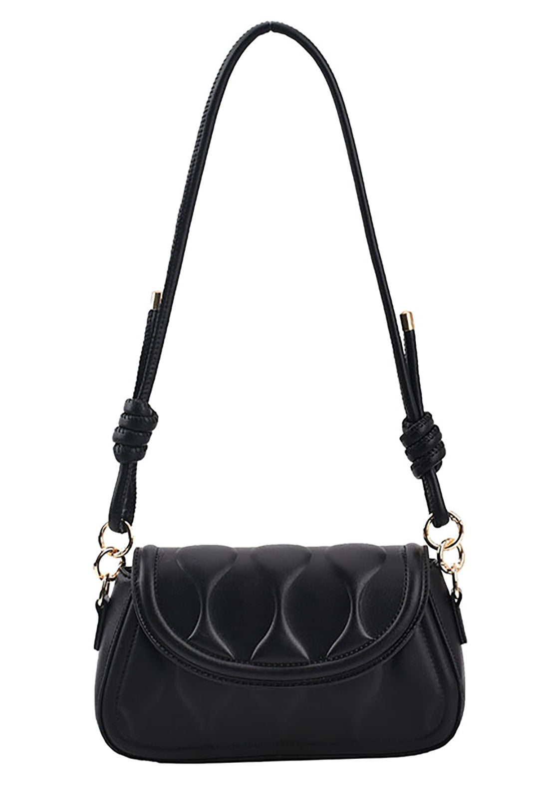 Faux Leather Shoulder Bag