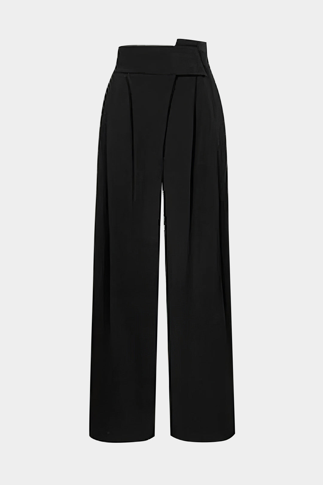 Twill  Asymmetrical Trouser