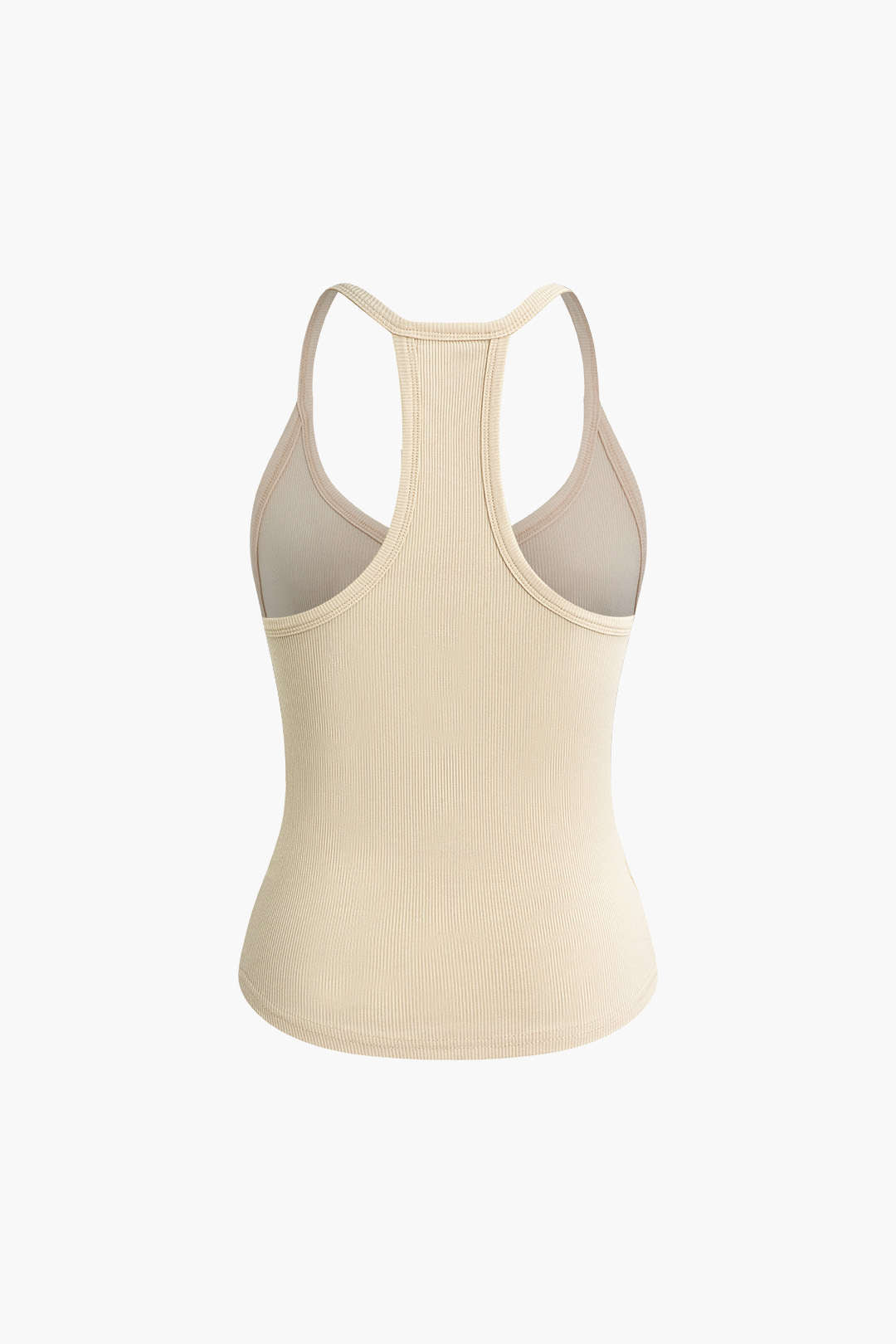 Basic Solid V-neck Tank Top