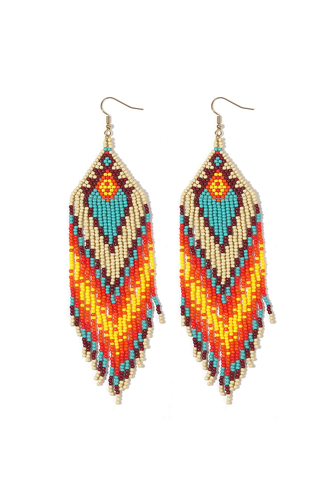 Retro Bohemian Colorful Earrings