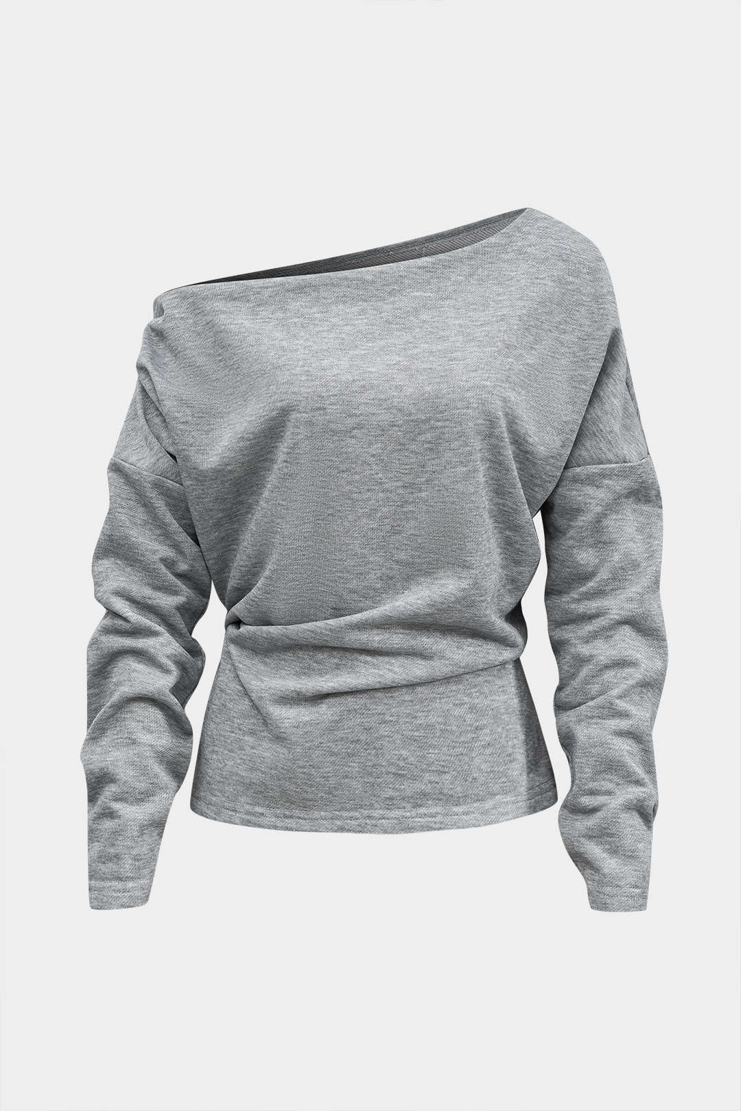 Asymmetrical Long Sleeve T-Shirt