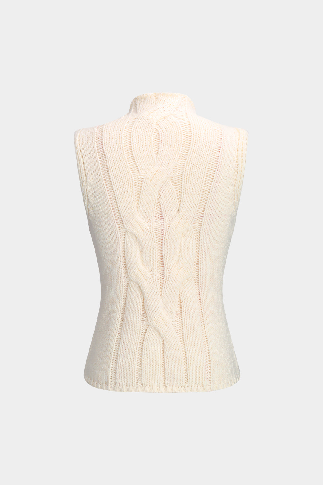 Knit Mock Neck Tank Top