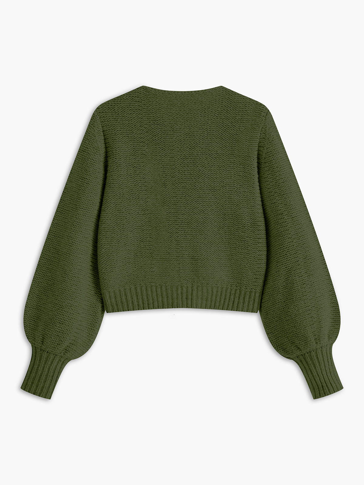 Crew Neck Bow Knit Top