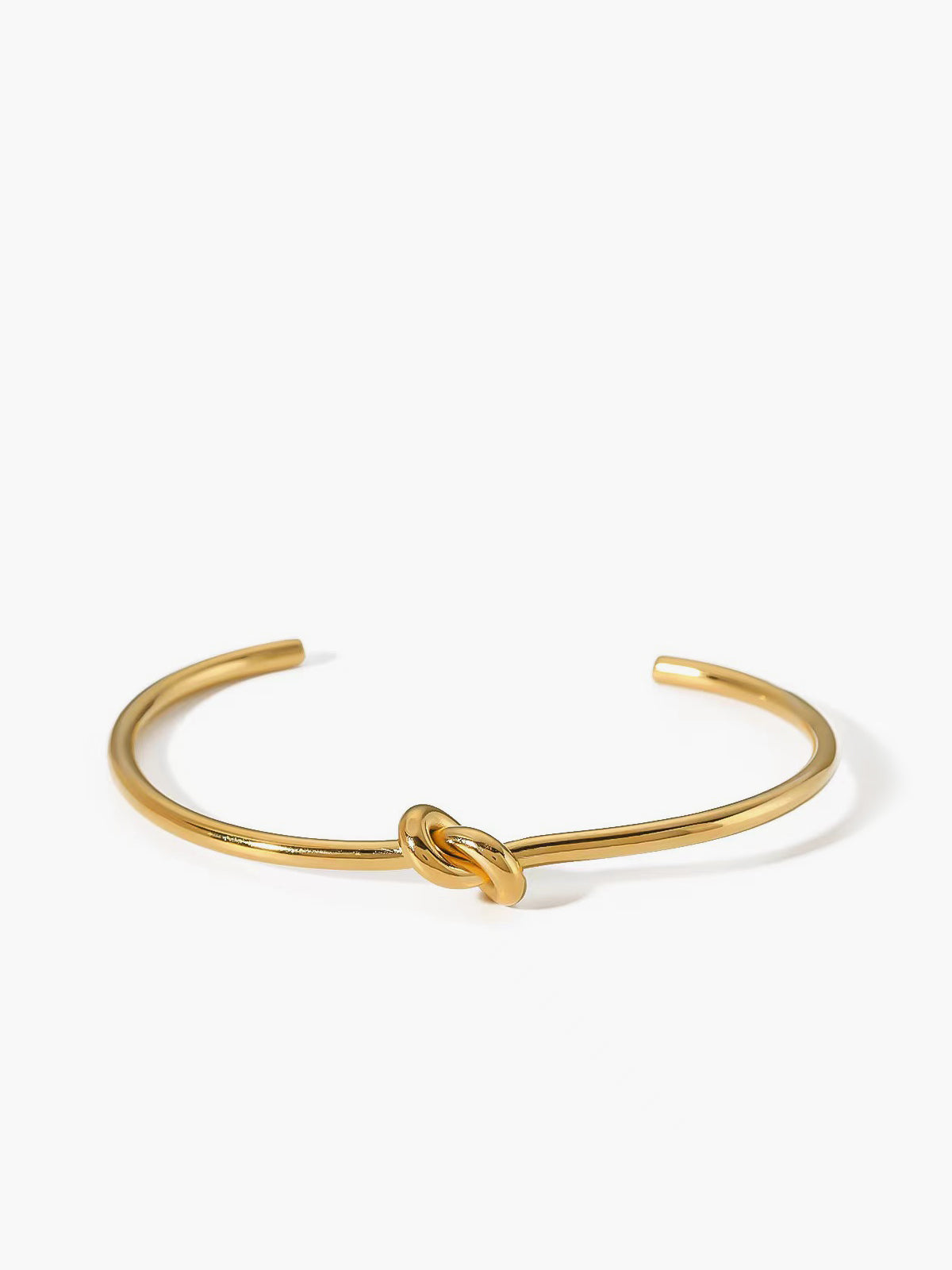 Knotted Open Bracelet