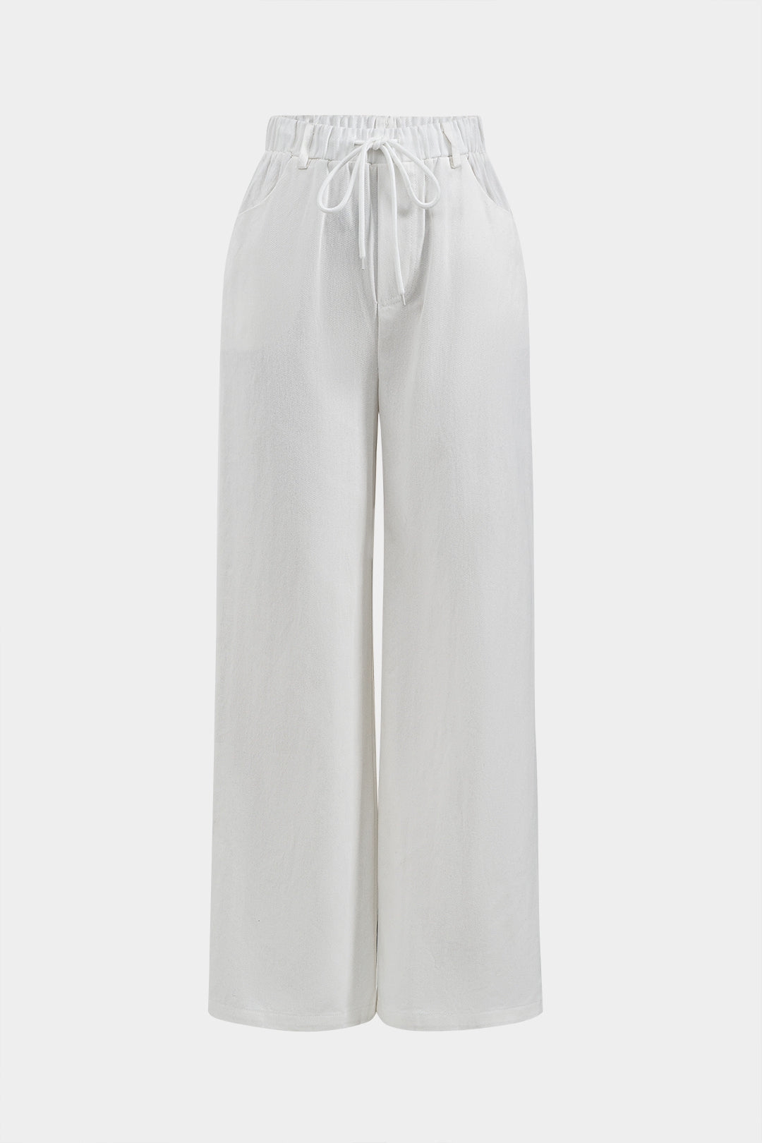 Tie-Up  Wide Leg Trousers