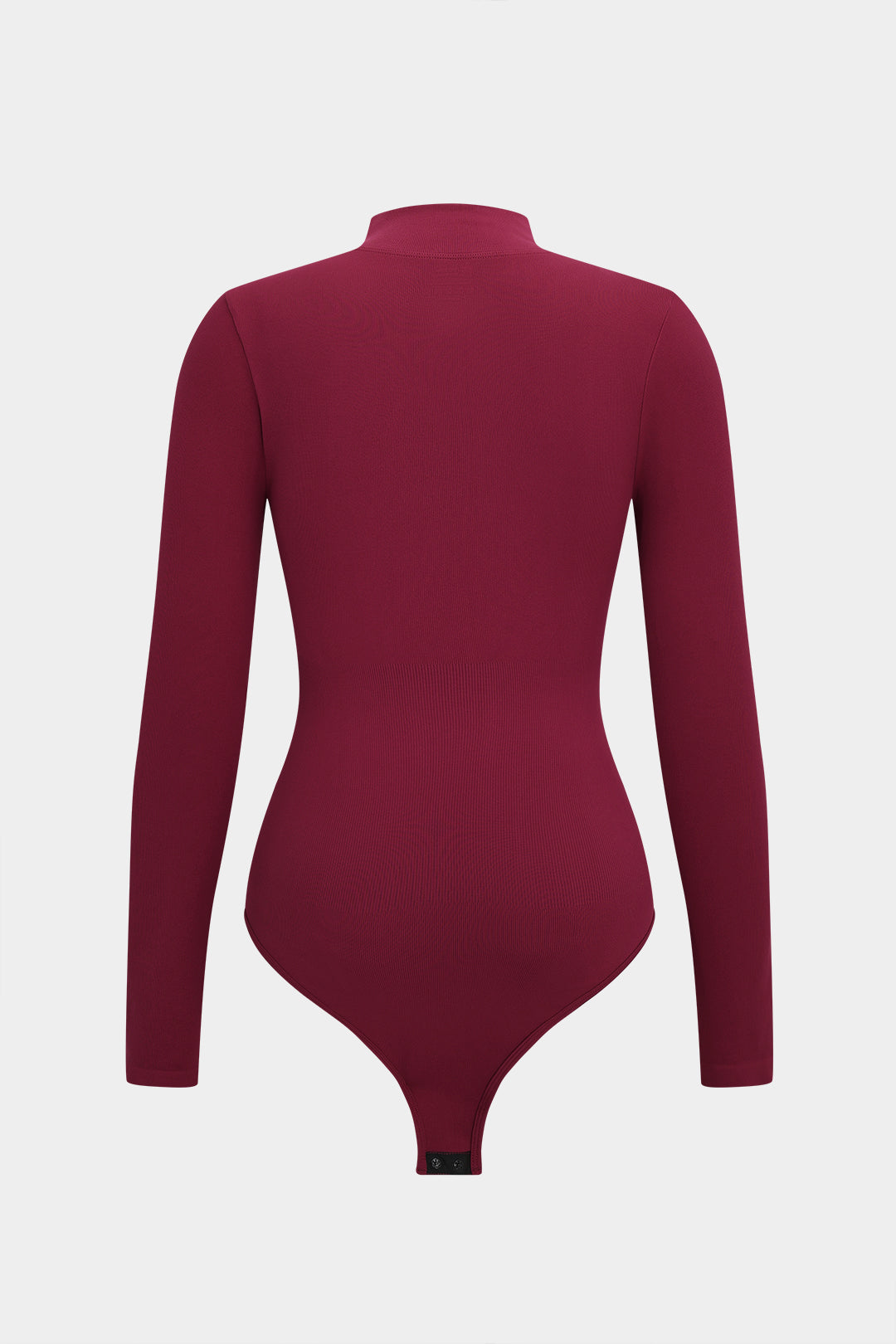 Basic Ribbed Long Sleeve Shapewear