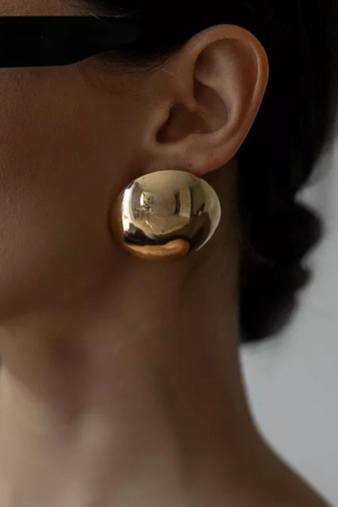 Round Exaggerated Earrings