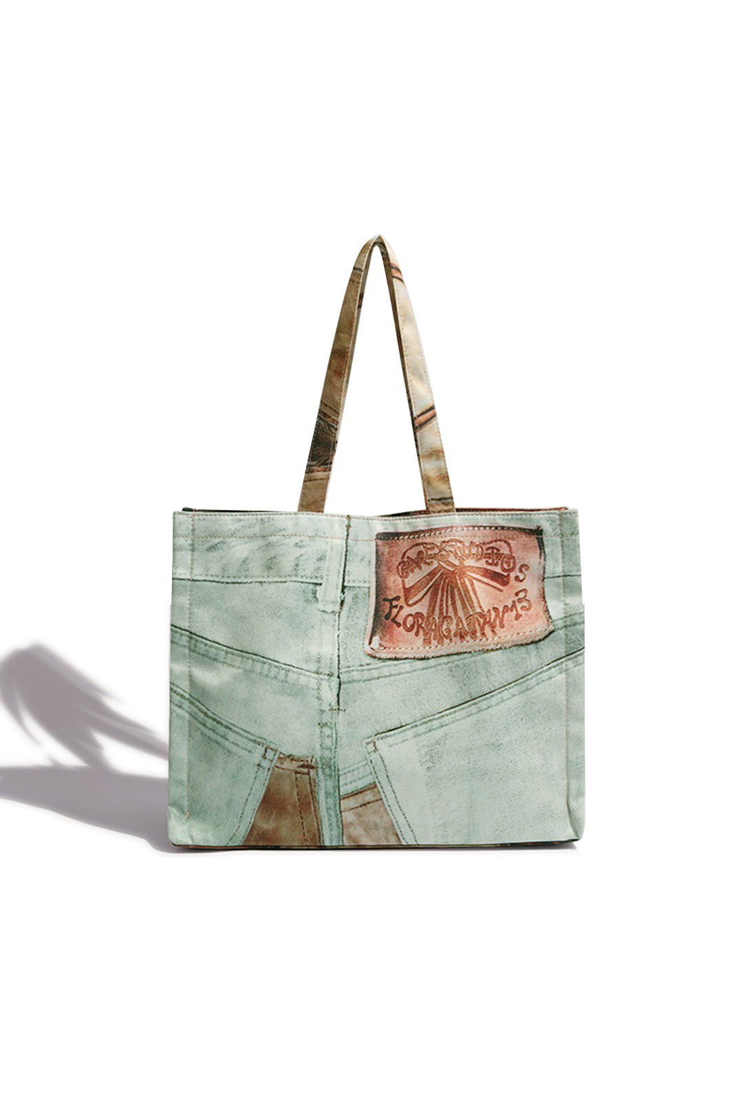 Abstract Print Tote Bag