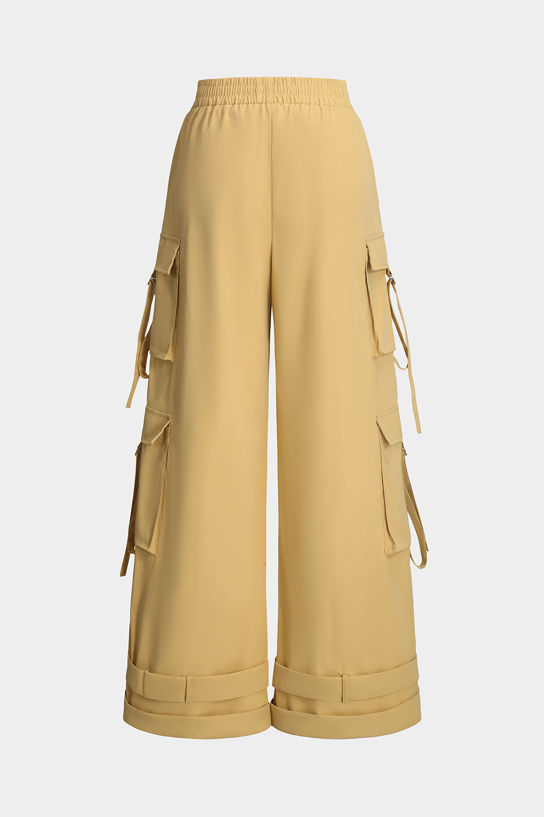 Pocket Wide Leg Trousers