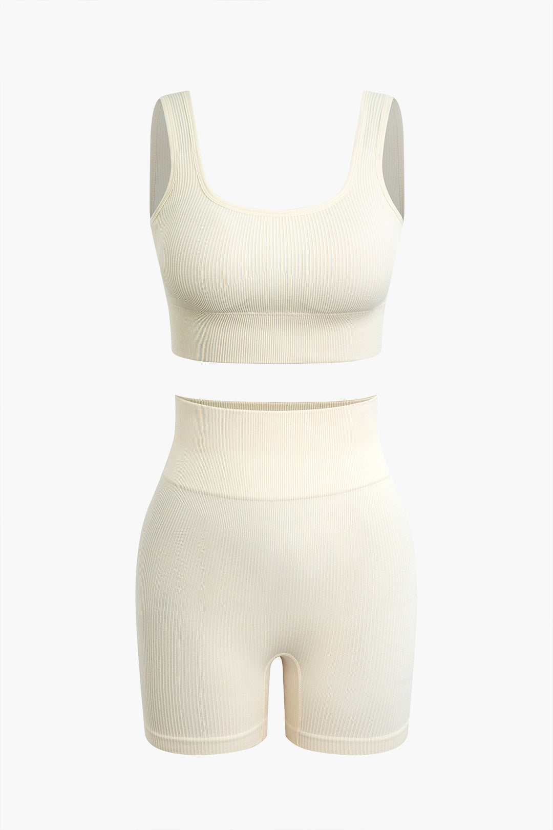 Basic Yoga Tank Top and Shorts Set