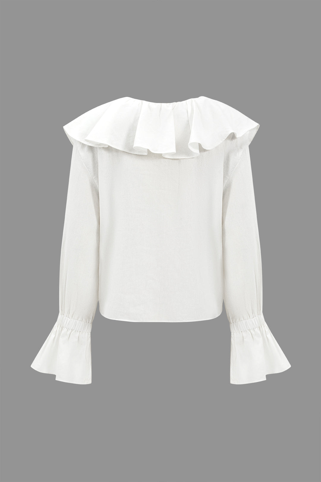 Ruffle Long-Sleeve Shirt