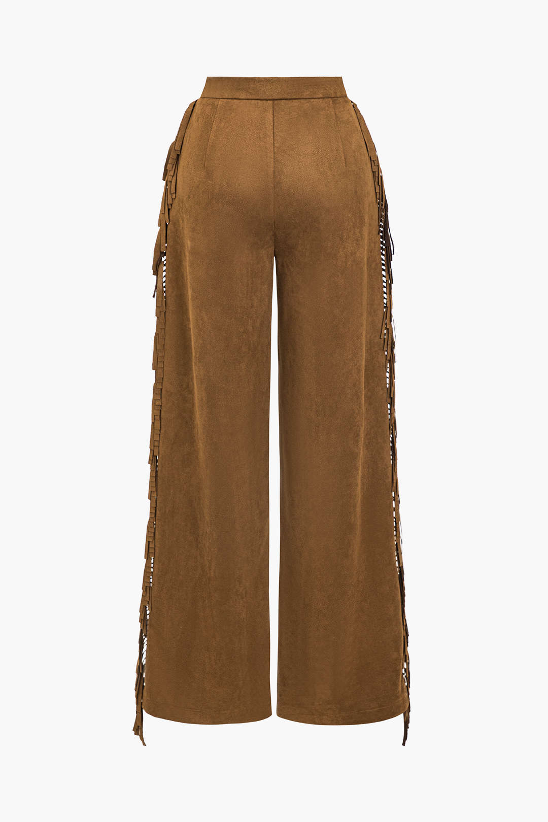 Solid Fringe Trousers