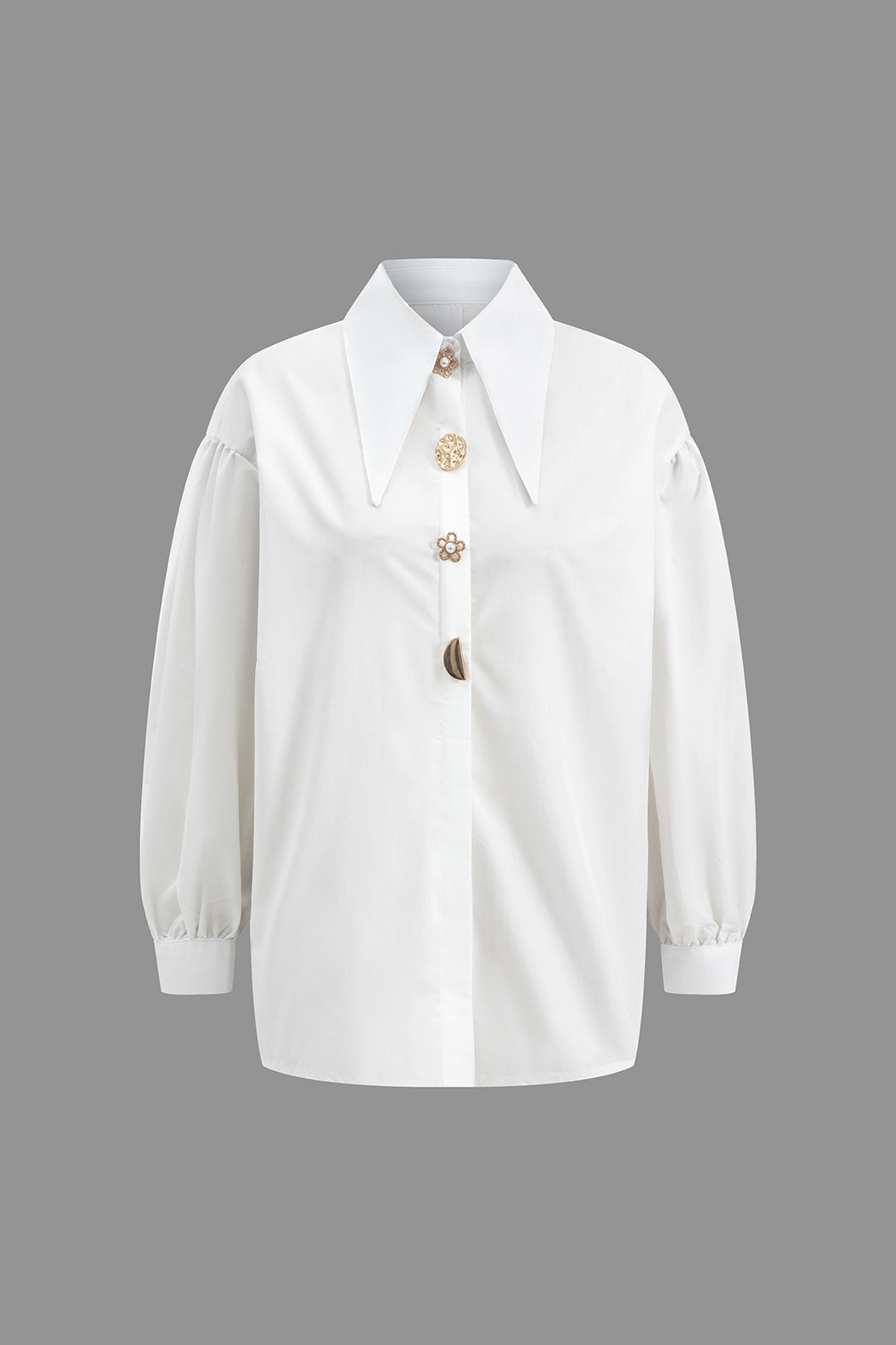 Button Long-Sleeve Shirt