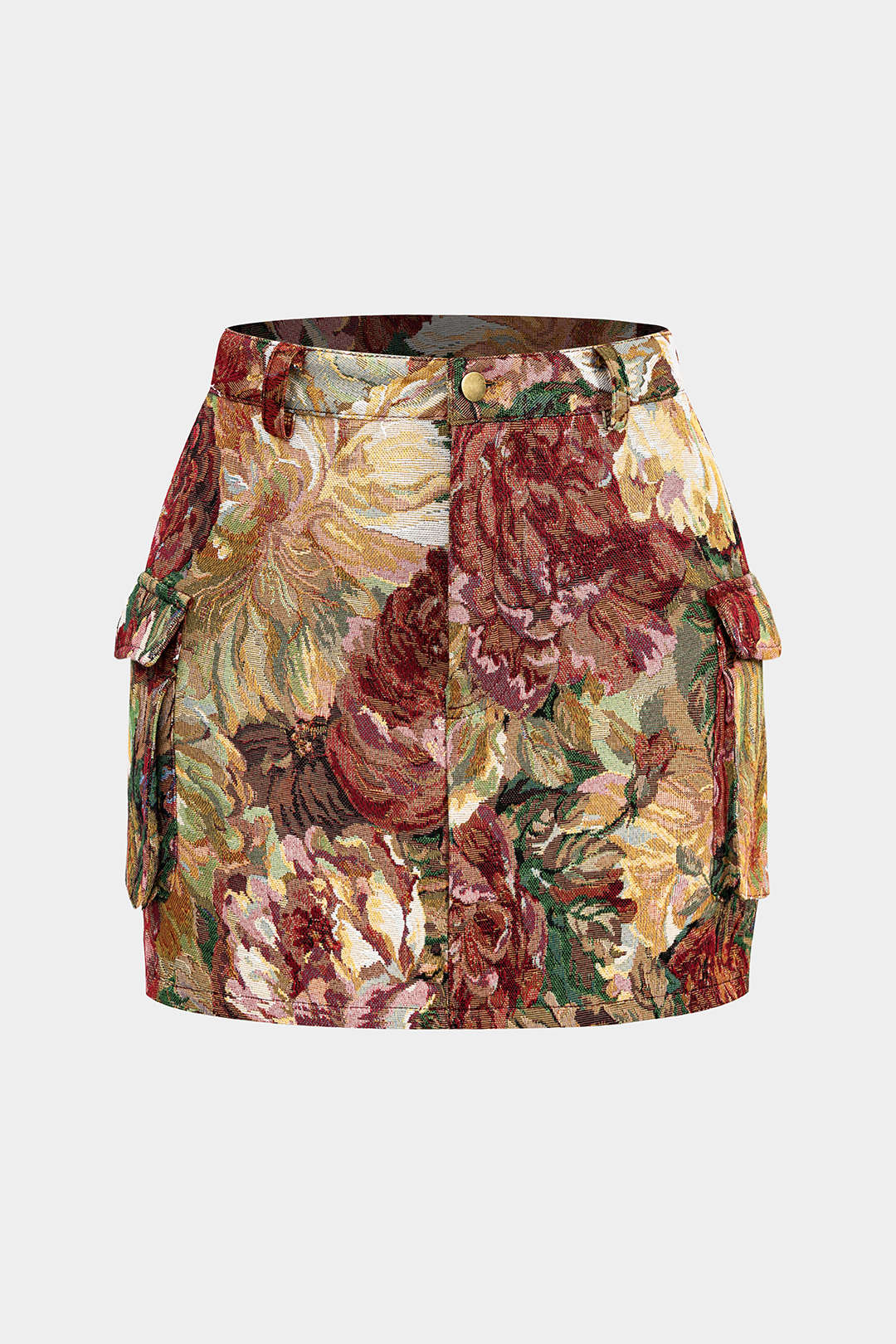 Jacquard Pocket Skirt