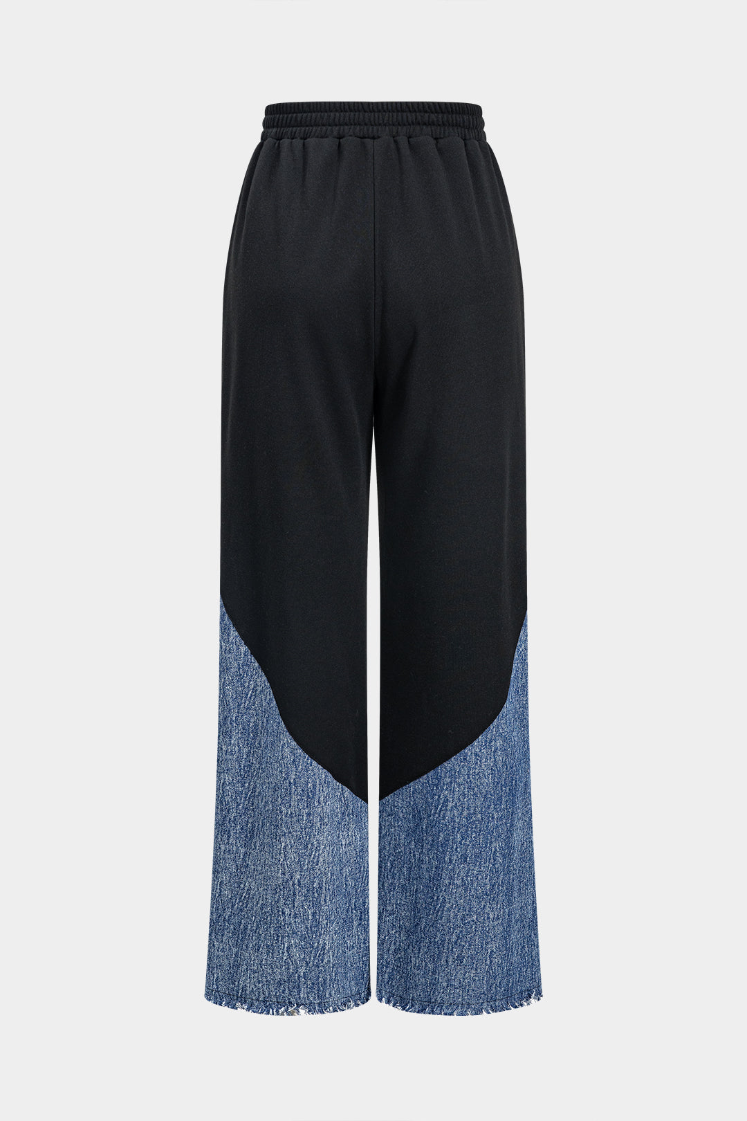 Denim Patchwork Trousers