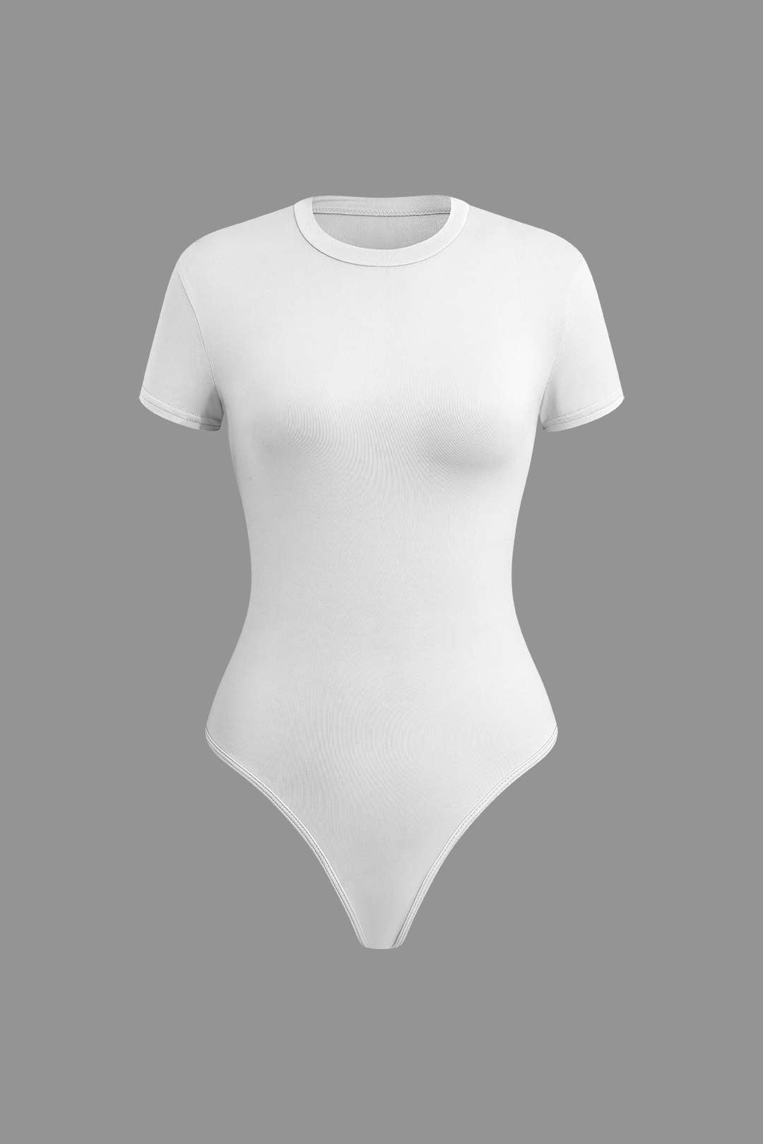 Basic Solid T-shirt Bodysuit